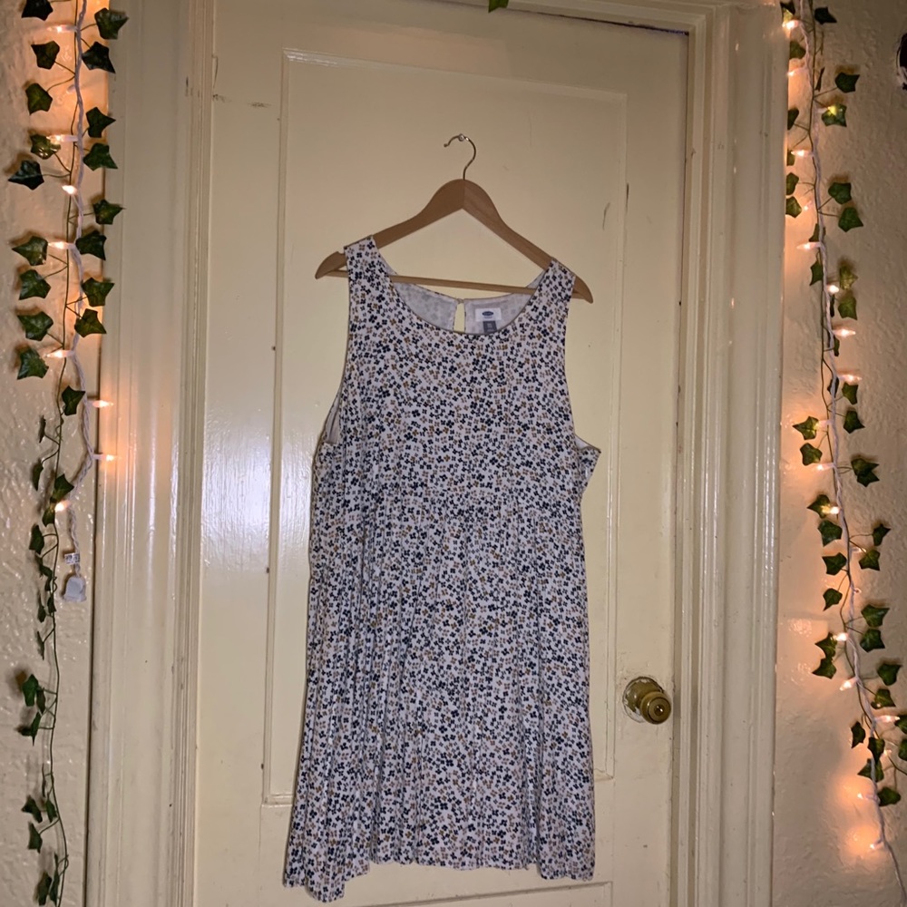 White Floral dress